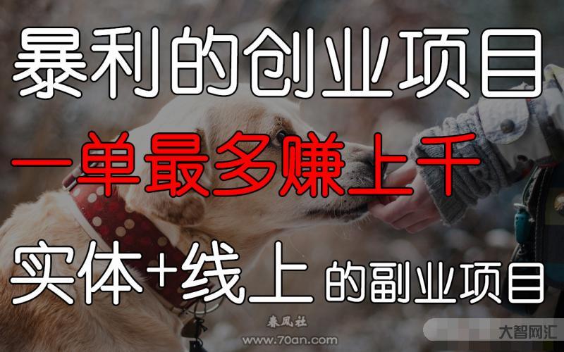 互聯(lián)網(wǎng)暴利賺錢項(xiàng)目