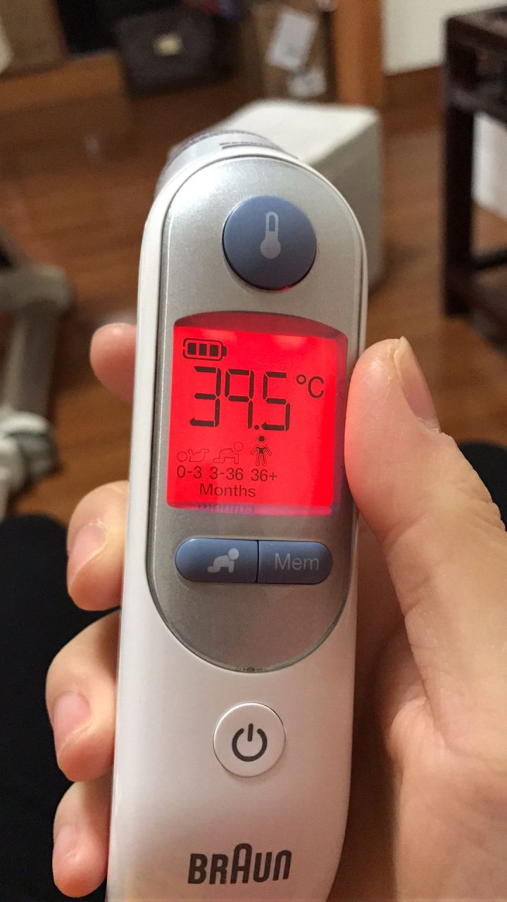 39度多燒一晚上有事嗎