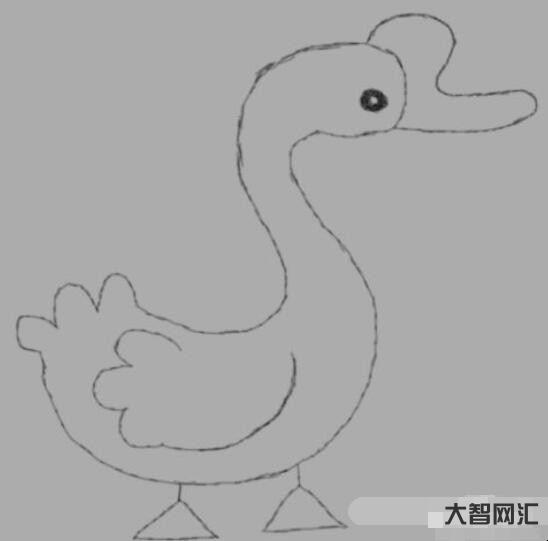 鵝的簡筆畫怎么畫