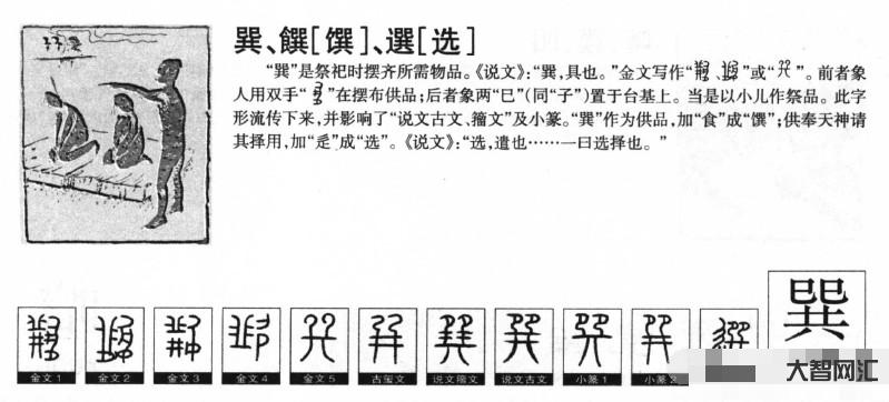 1、巽 怎么讀