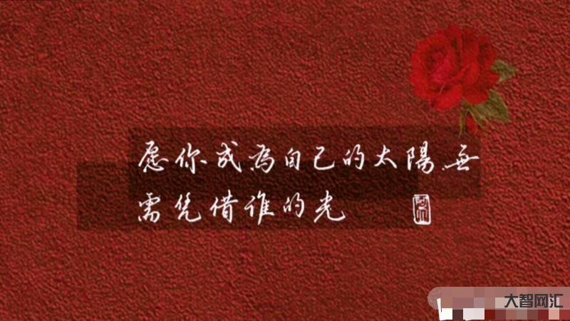 太陽剛起文案-讓人一見鐘情的暖心句子，就算路不坦蕩，也要做自己的太陽